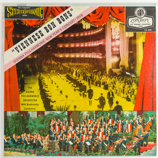 Johann Strauss Jr.|Willi Boskovsky|Wiener Philharmoniker – Viennese Bon Bons (Vienna Philharmonic New Year's Concert - 1958) (1958, London Records)