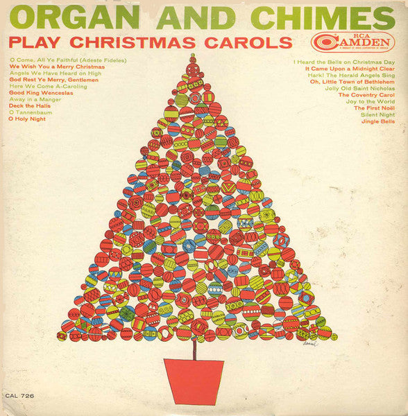 Leo Addeo – Organ And Chimes Play Christmas Carols (1962, RCA Camden)