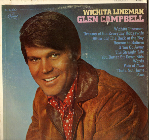 Glen Campbell – Wichita Lineman (1968, Capitol Records)