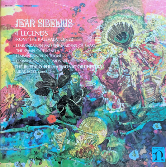 Jean Sibelius|Buffalo Philharmonic Orchestra|Lukas Foss – 4 Legends From "The Kalevala", Op. 22 (Nonesuch)
