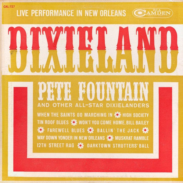 Pete Fountain – Dixieland (Live Performance In New Orleans) (1962, RCA Camden)