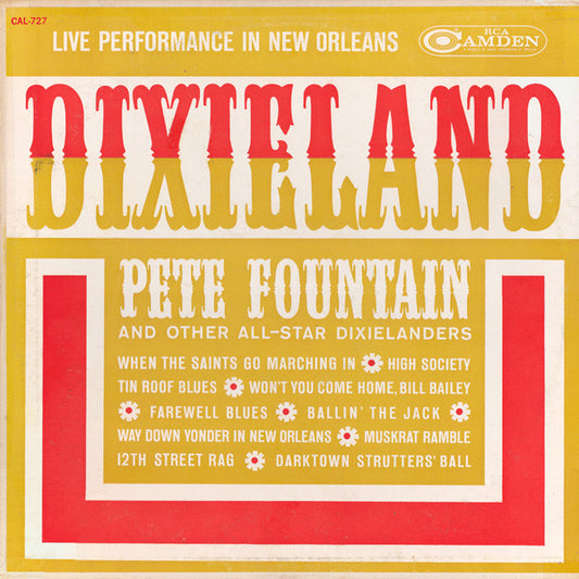 Pete Fountain – Dixieland (Live Performance In New Orleans) (1962, RCA Camden)