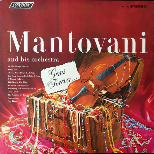 Mantovani And His Orchestra – Gems Forever... (1958, London Records)