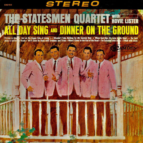 Statesmen Quartet, The – All Day Sing And Dinner On The Ground (1965, RCA Camden)