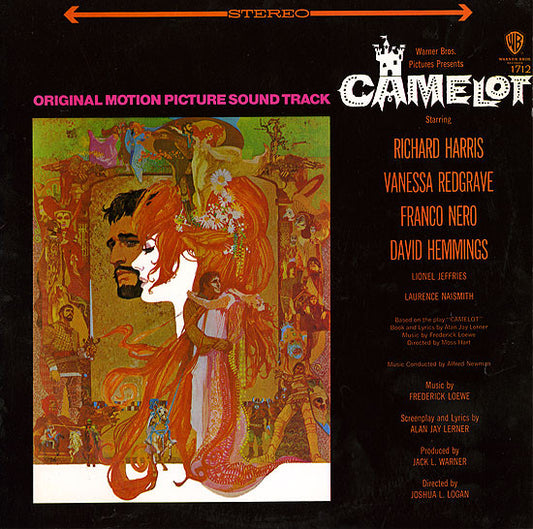 Lerner & Loewe|Richard Harris|Vanessa Redgrave|Franco Nero|David Hemmings|Lionel Jeffries|Laurence Naismith – Camelot (Original Motion Picture Sound Track) (1967, Warner Bros. Records)