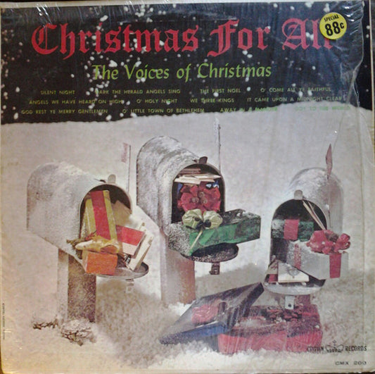 Voices Of Christmas, The – Christmas For All (1962, Crown Records (2))