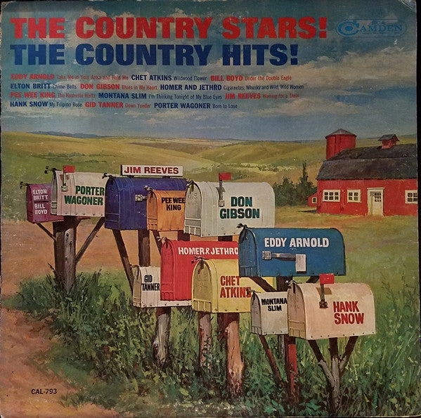 Various – The Country Stars! The Country Hits! (1964, RCA Camden)