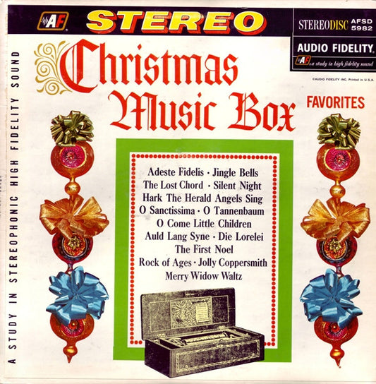 Music Box, The – Christmas Music Box Favorites (1962, Audio Fidelity)
