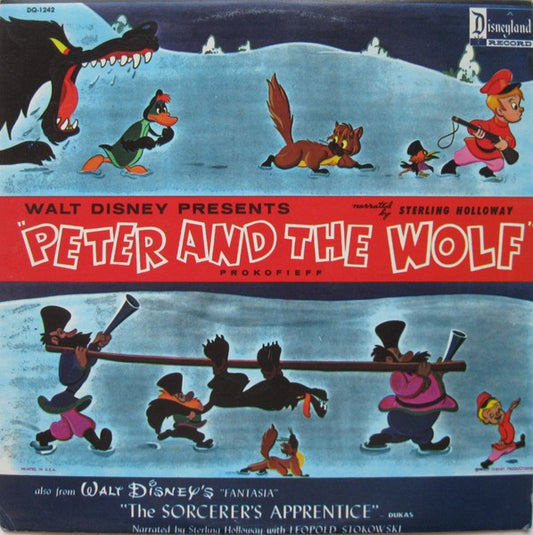 Sergei Prokofiev – Peter And The Wolf (1963, Disneyland)