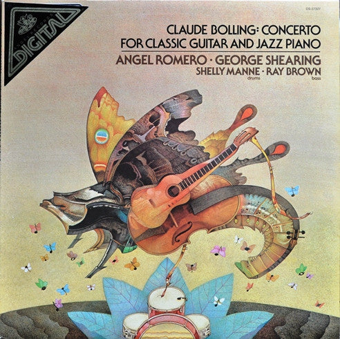 Claude Bolling|Angel Romero (2)|George Shearing – Concerto For Classic Guitar And Jazz Piano (1980, Angel Records)