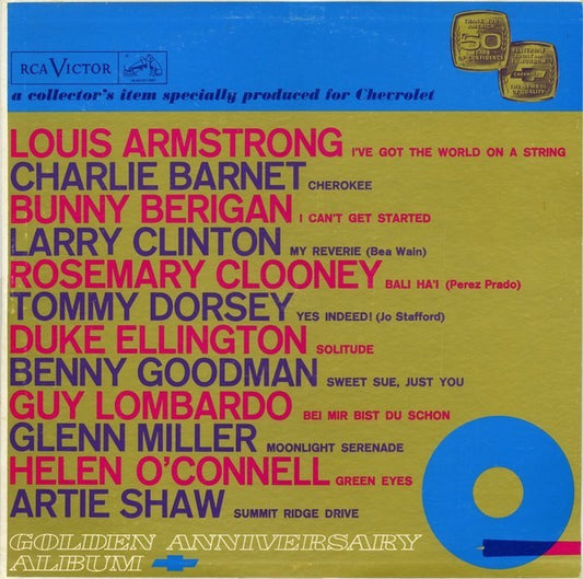 Various – Golden Anniversary Album (A Collector's Item Specially Produced For Chevrolet) (1961, RCA Victor)