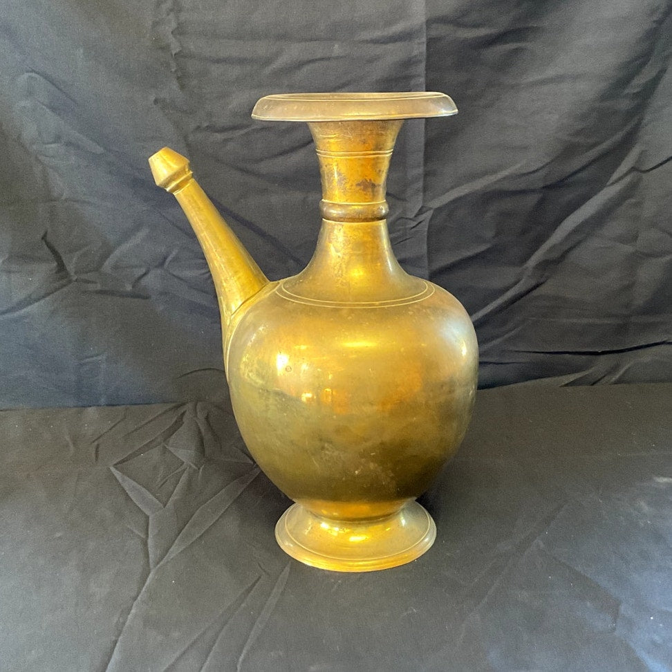 Brass Spouted Pot/Pitcher