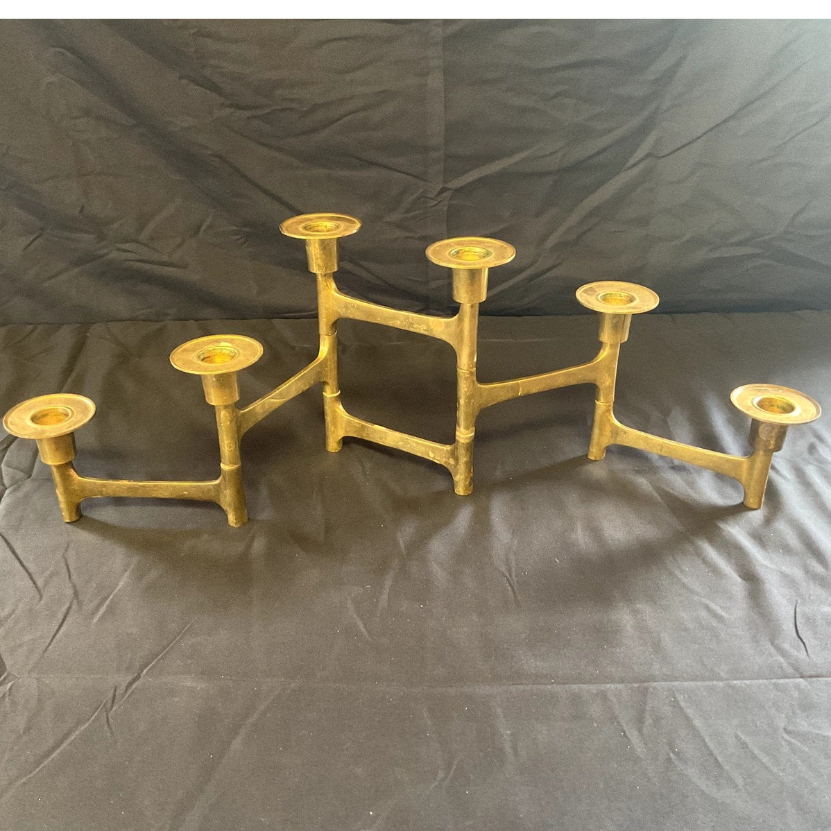 Vintage Articulated 6 Candle Holder