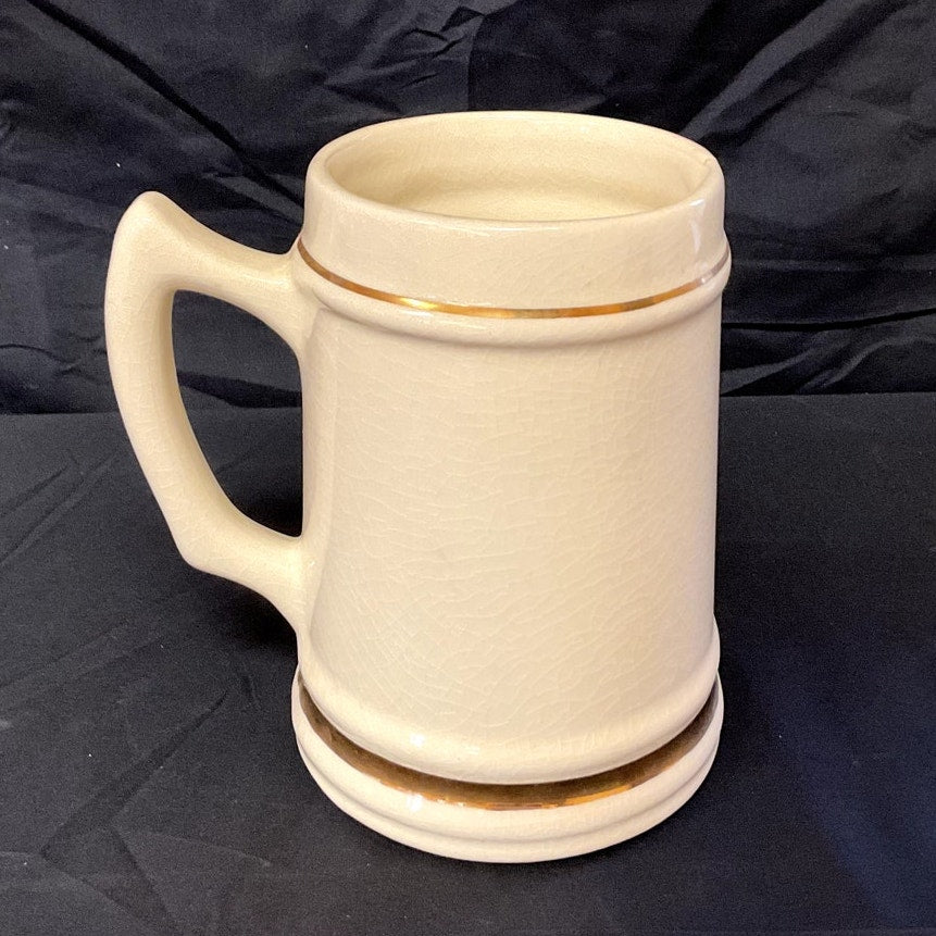 University of North Carolina 2000s Gold Rimmed Beer Stein