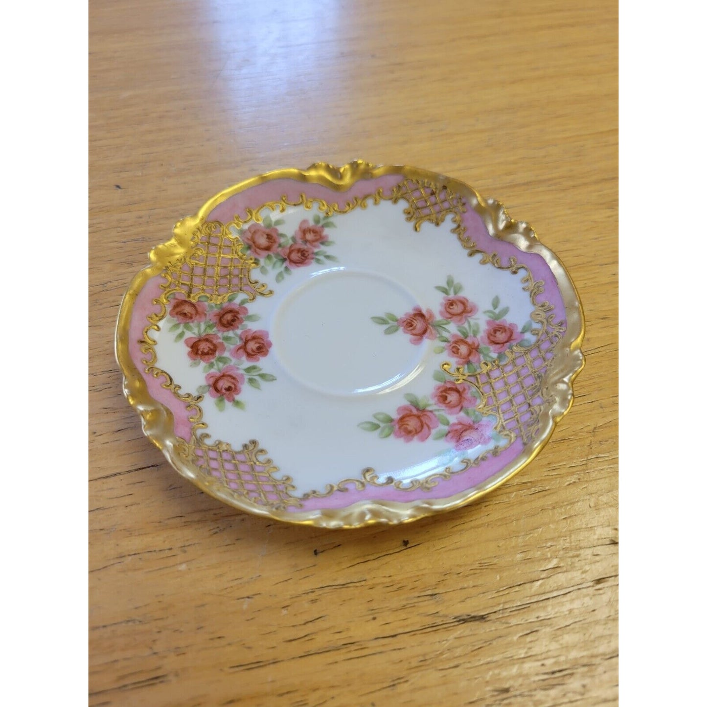 Vintage Haviland Limoges Porcelain Saucer
