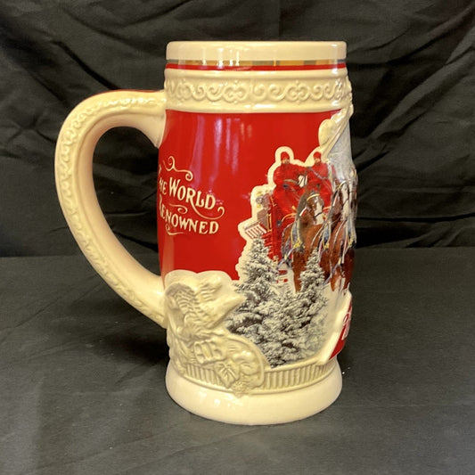 2015 Budweiser Holiday Beer Stein