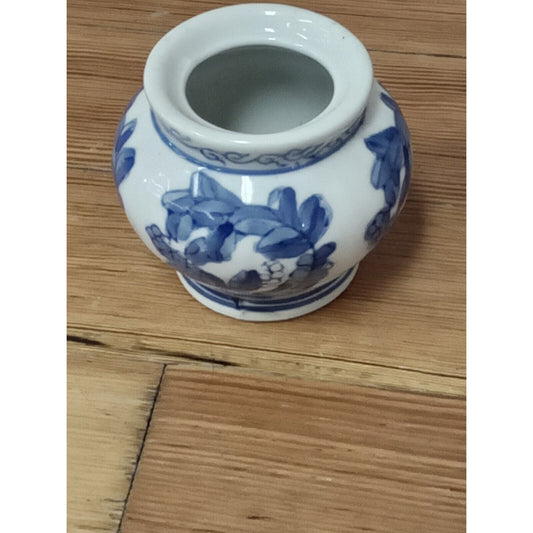 Antique Small Chinese Handmade Porcelain Jar