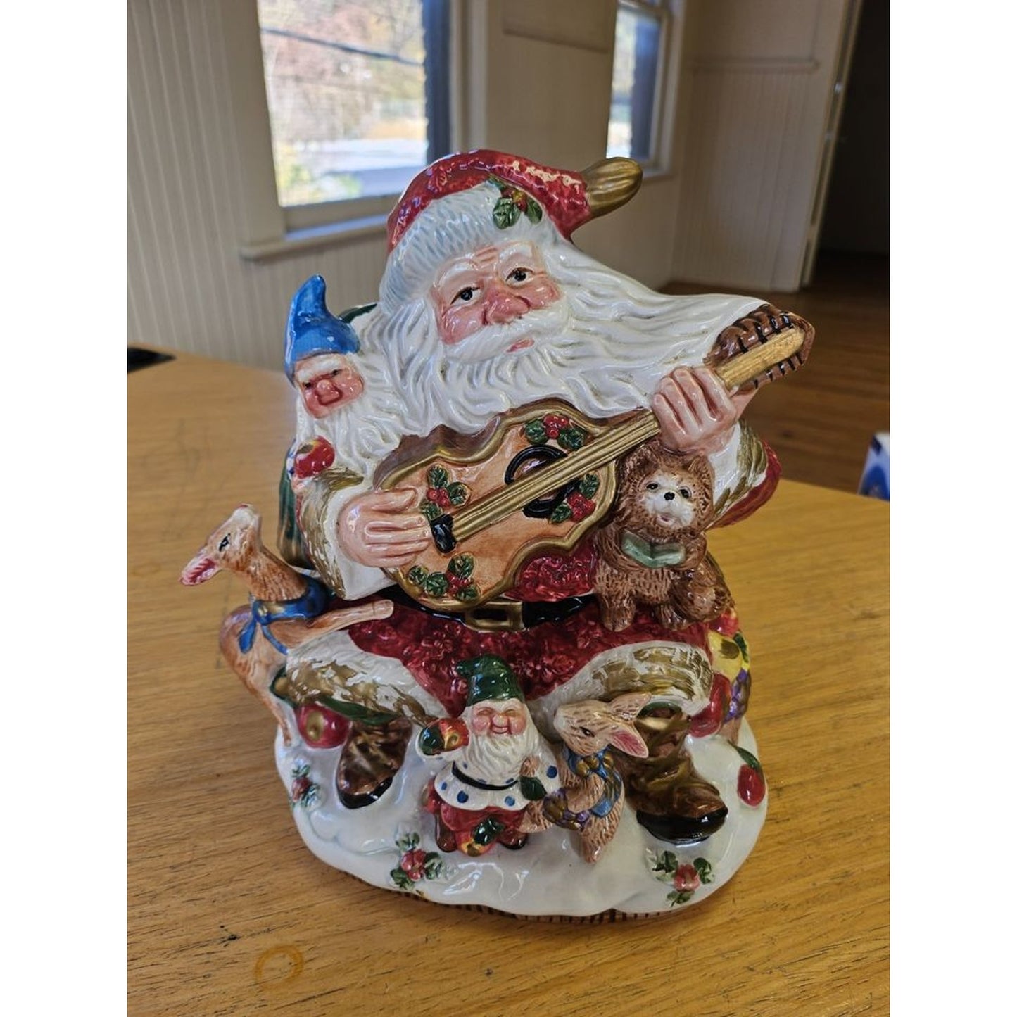 Ceramic Santa Cookie Jar