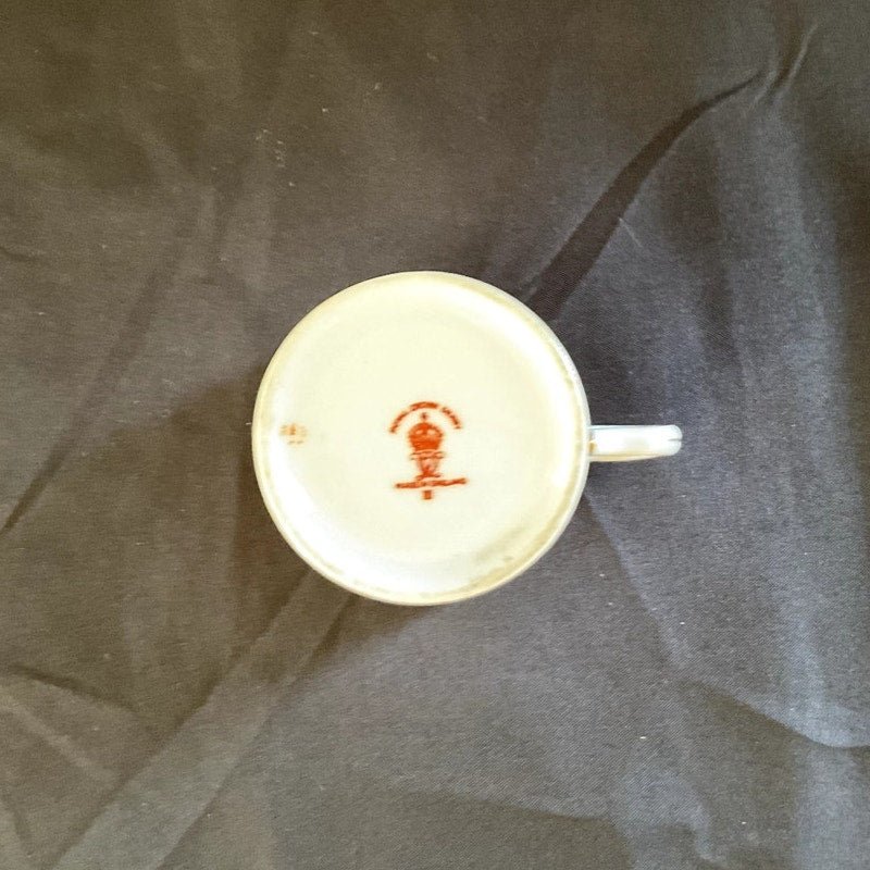 Royal Crown Derby Pattern Imari Kings #383 Tea cup & Saucer circa 1940