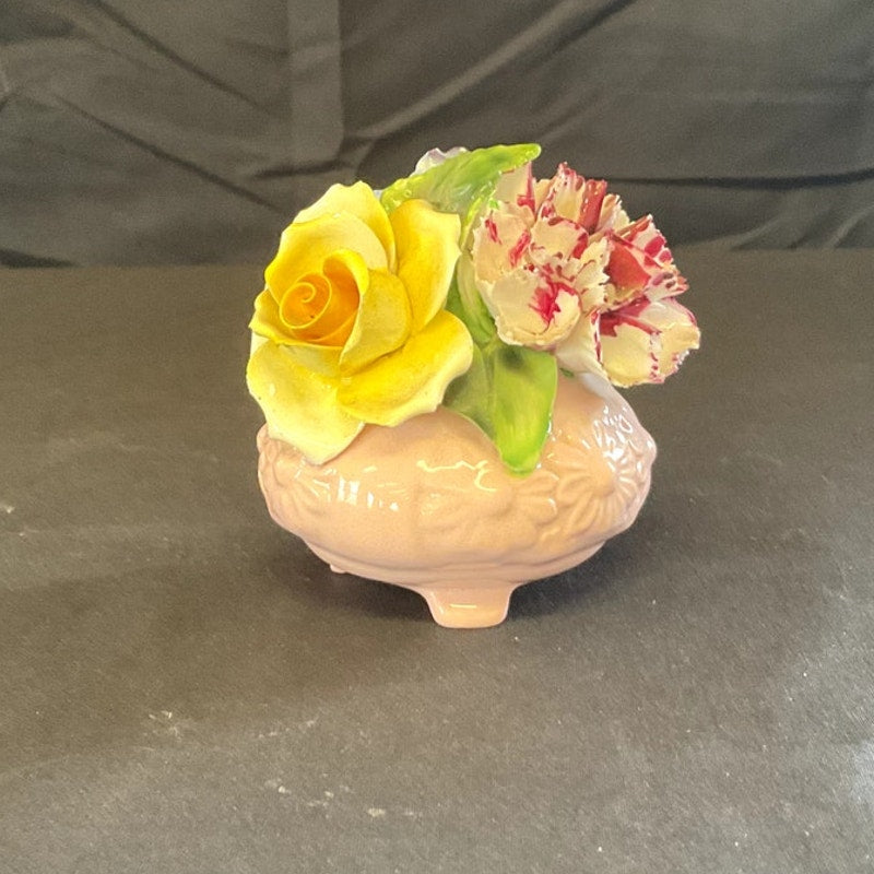 Vintage Radnor Bone China Flower Arrangement