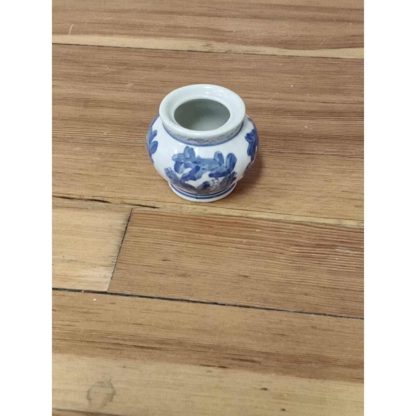 Antique Small Chinese Handmade Porcelain Jar