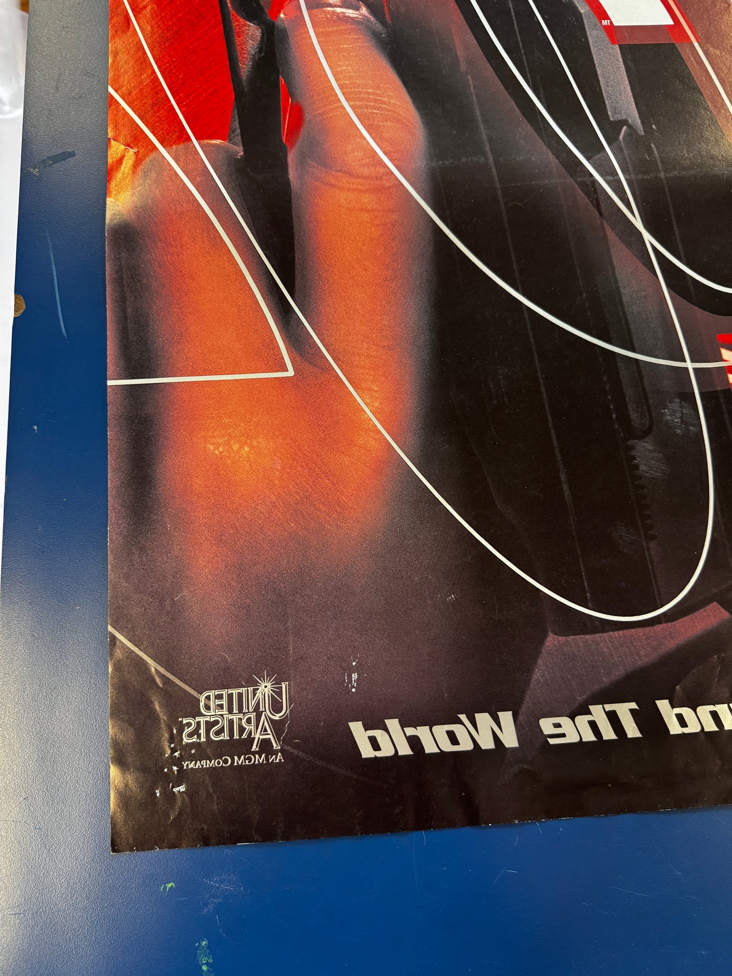Tomorrow Never Dies (1997) original movie poster - back