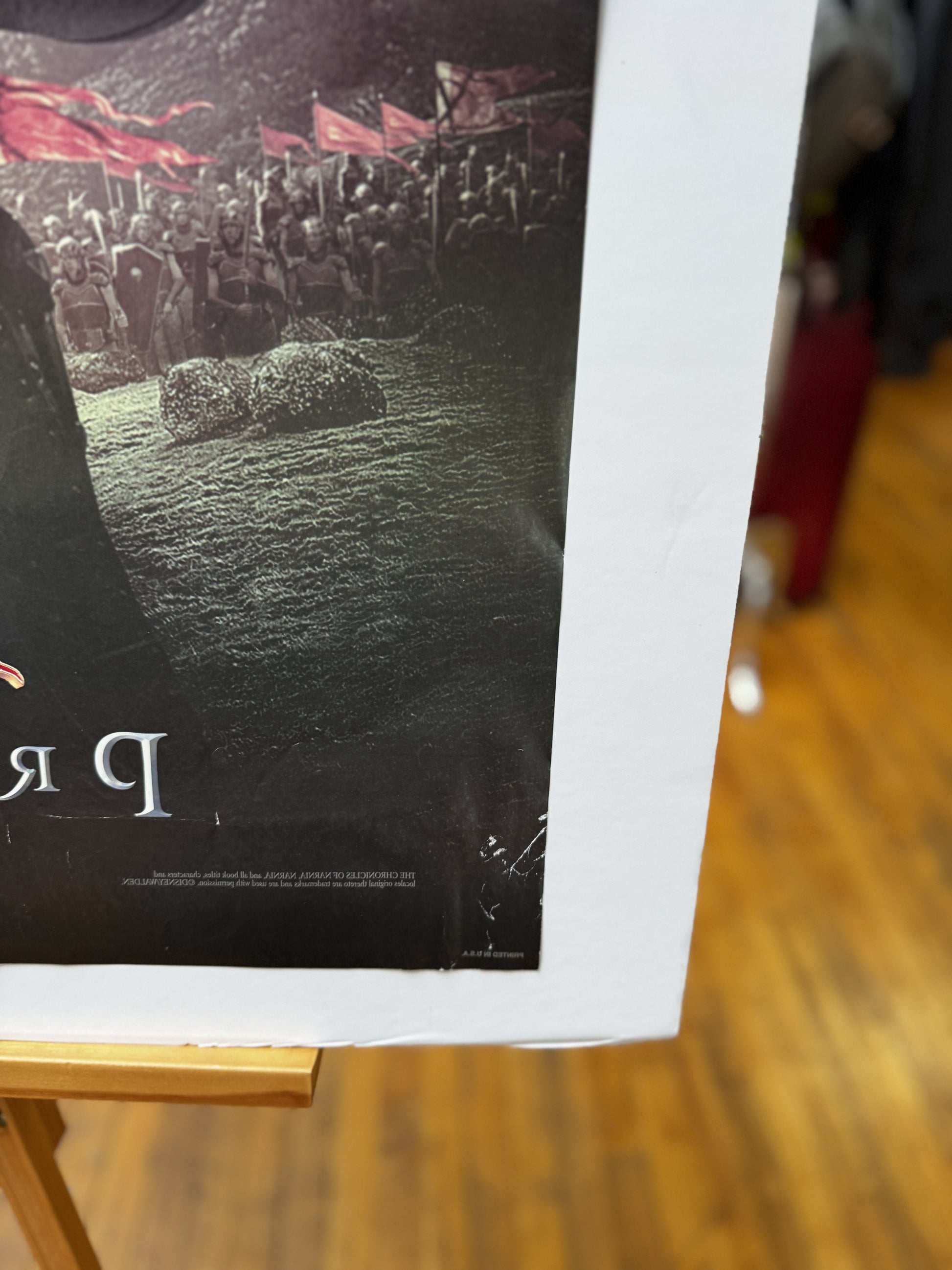 The Chronicles of Narnia: Prince Caspian (2008) original movie poster - back_detail