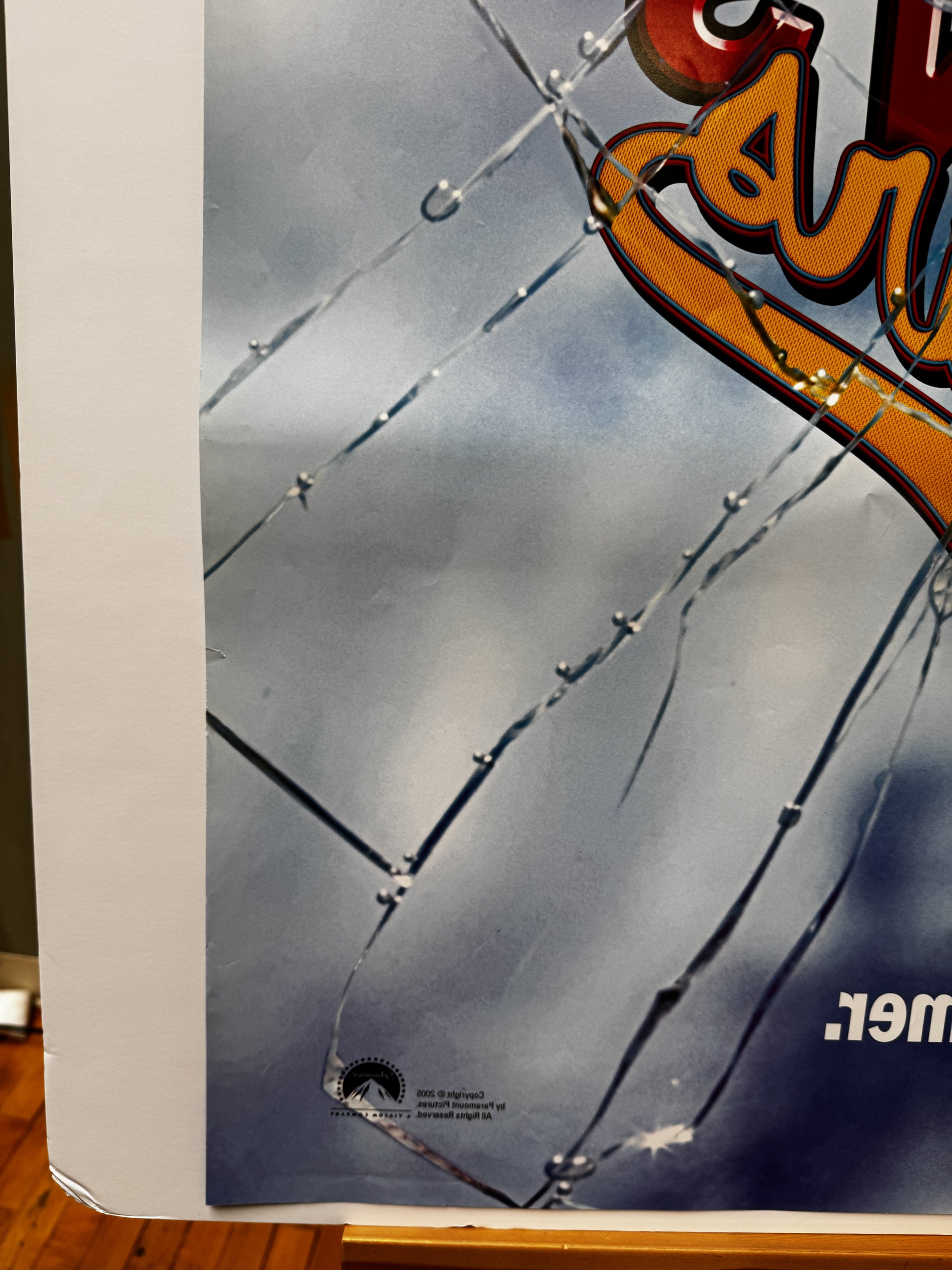 Bad News Bears (2005) original movie poster - back_detail