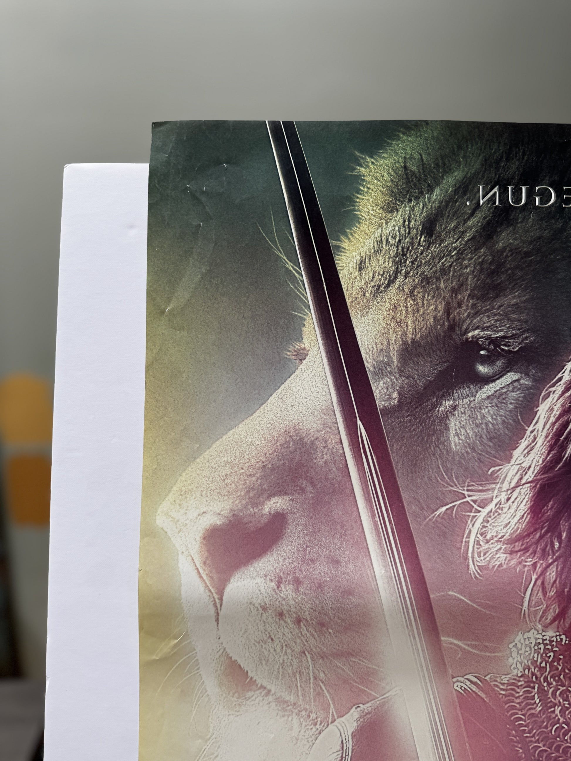 The Chronicles of Narnia: Prince Caspian (2008) original movie poster - back_detail
