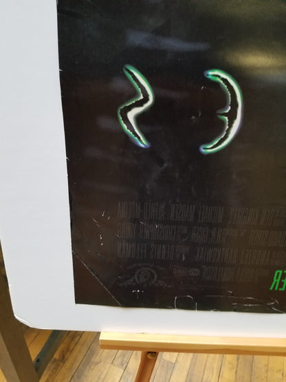 Species (1995) original movie poster - back_or_damage