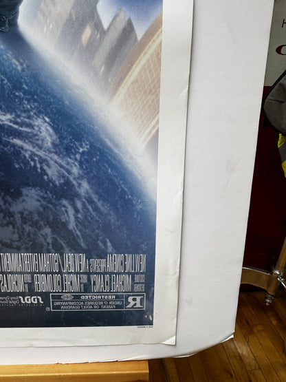 Woo (1998) original movie poster - back