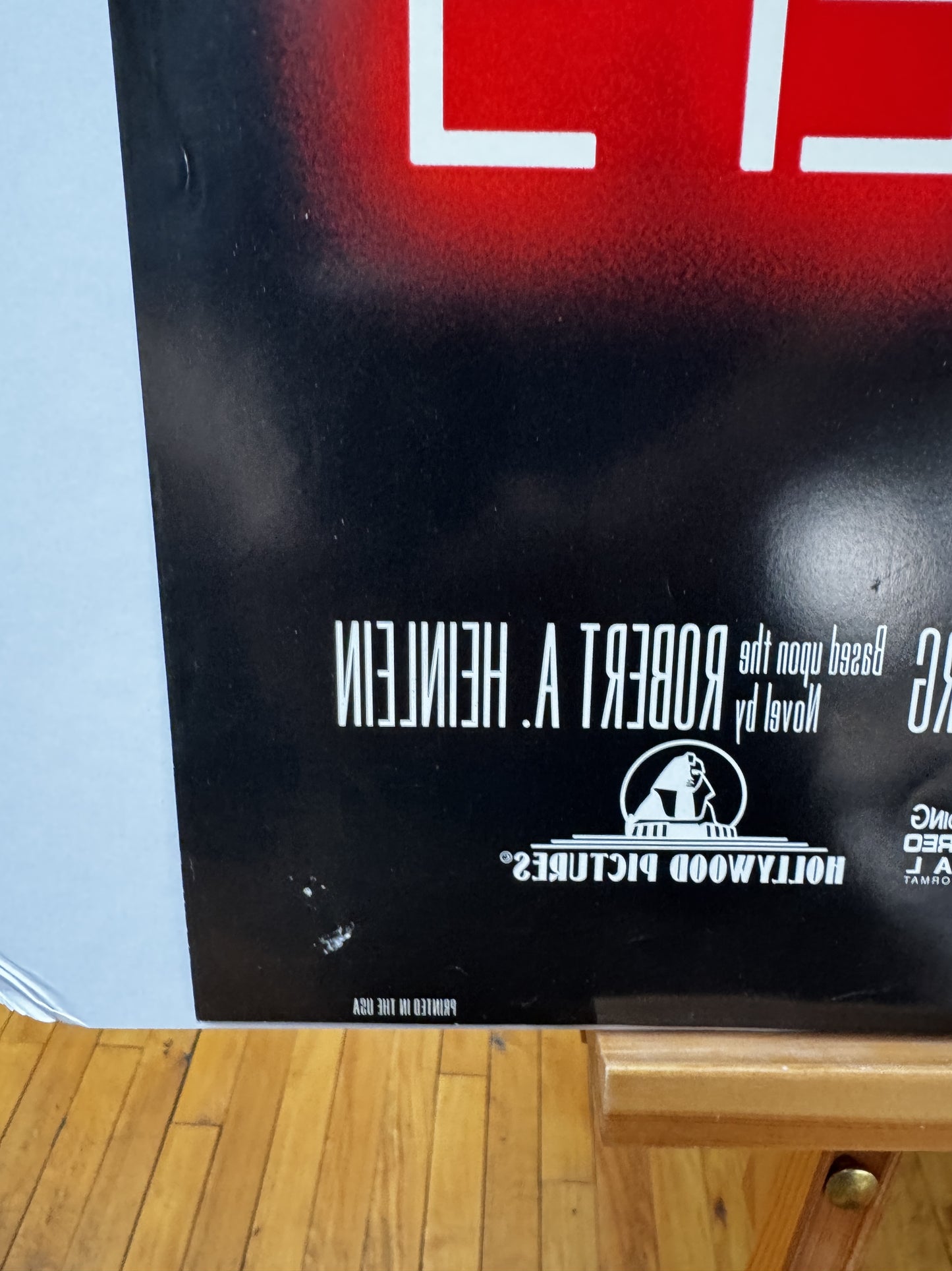 The Puppet Masters (1994) original movie poster - back