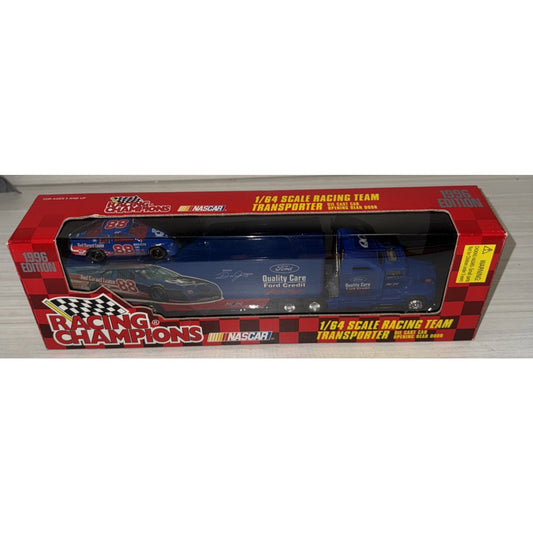 Dale Jarrett #88 Ford Quality 1:64 Team Transport 1996 NIB Racing Champions