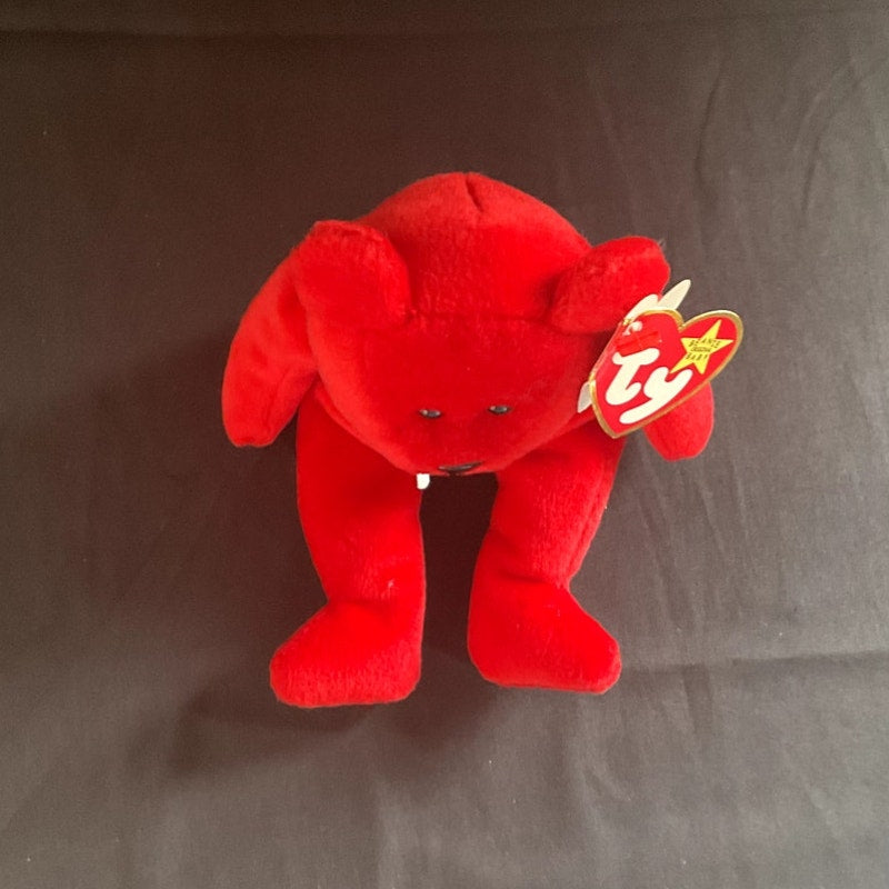 Vintage TY Beanie Baby "Osito," 1999