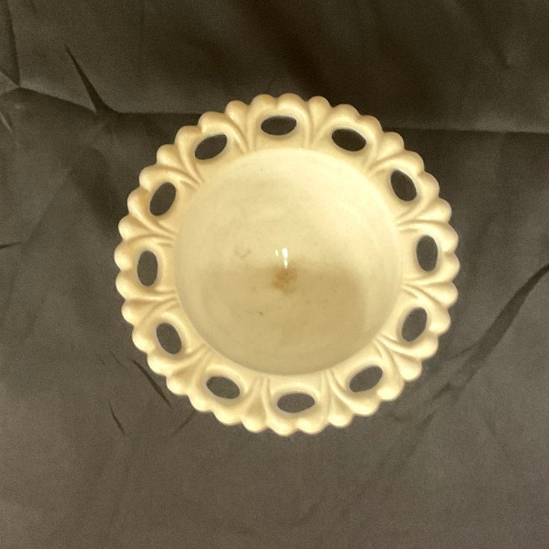 Vintage Milk Glass Compote/Pedestal Dish