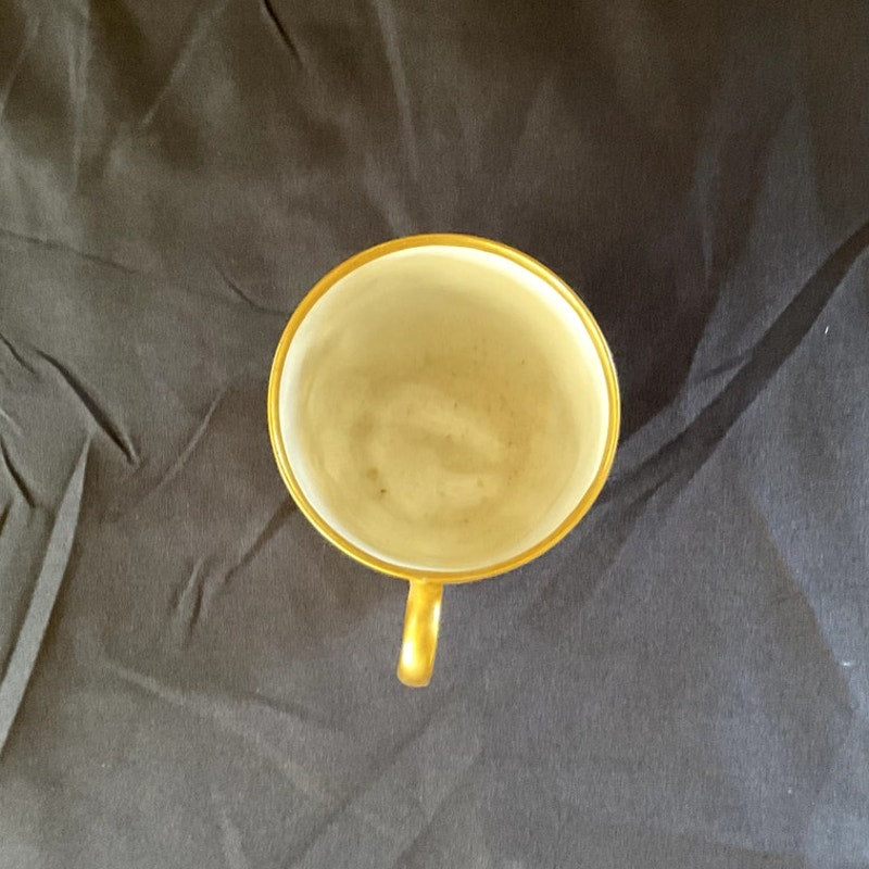 Antique Haviland Raised Gold w/ Hand Painted Floral Pattern Tea cup circa 1900