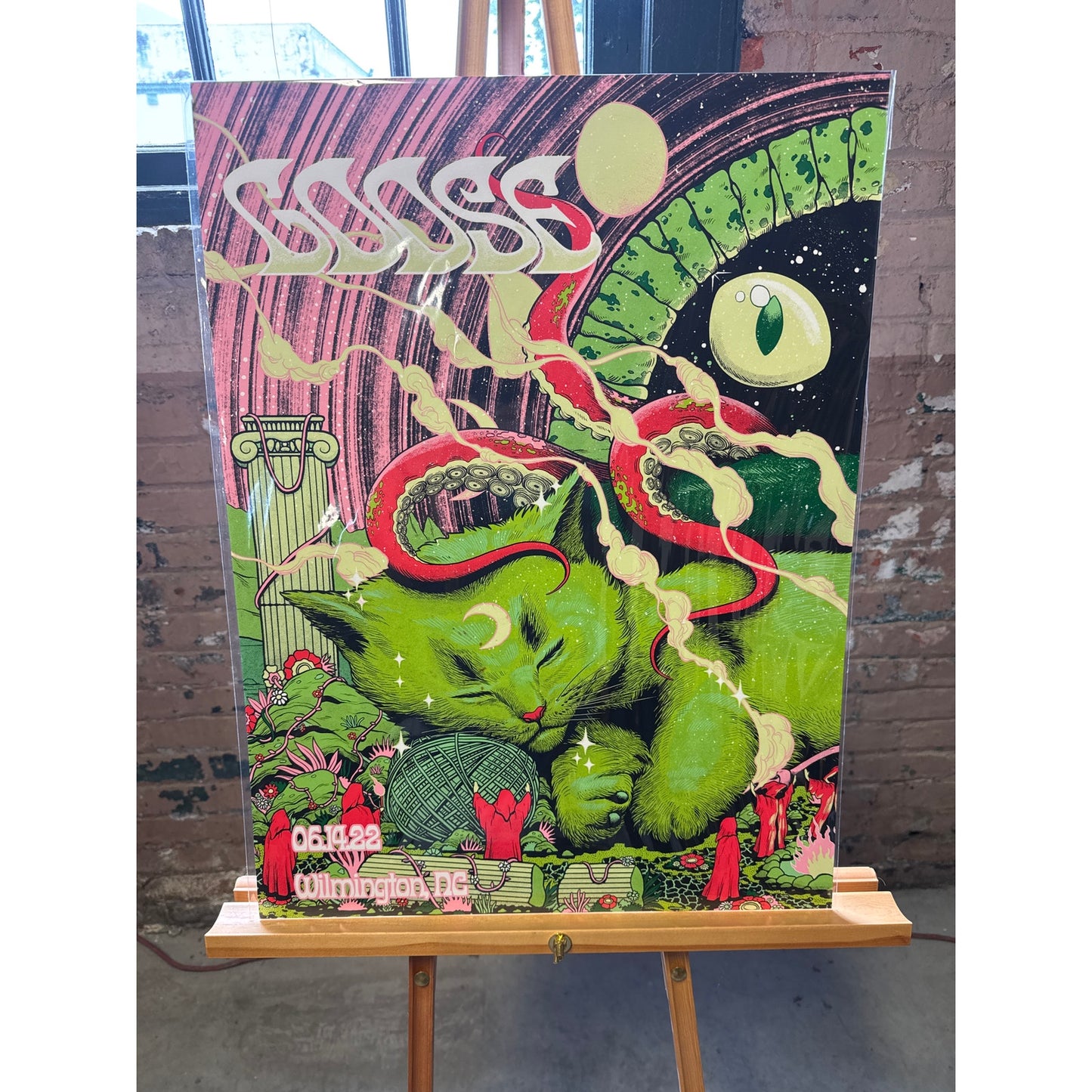 Goose 6/14/22 Wilmington Hisnameislou Poster