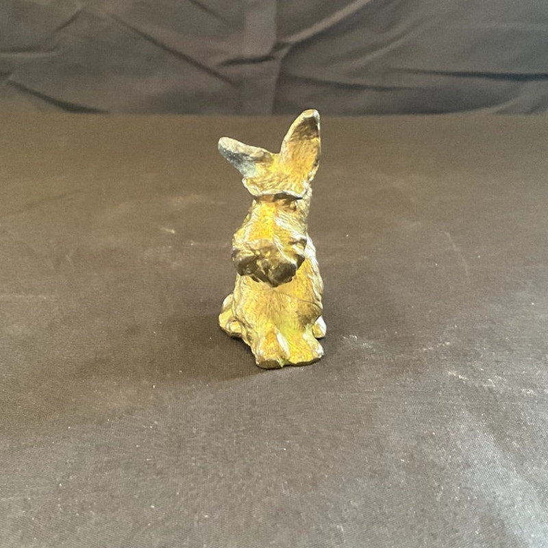 Scottie Dog Metal Figurine