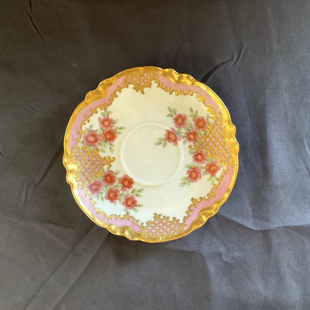 Vintage Haviland Limoges Porcelain Tea cup & Saucer