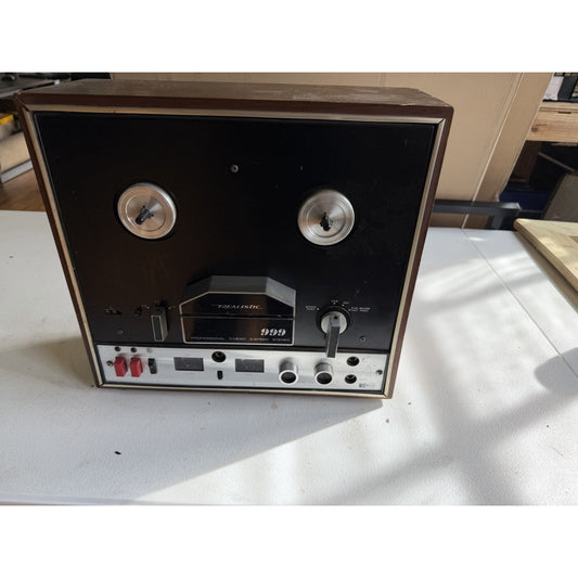 Realistic 999 3 Head 3 Speed Reel to Reel Tape Player/Recorder ● Not Tested