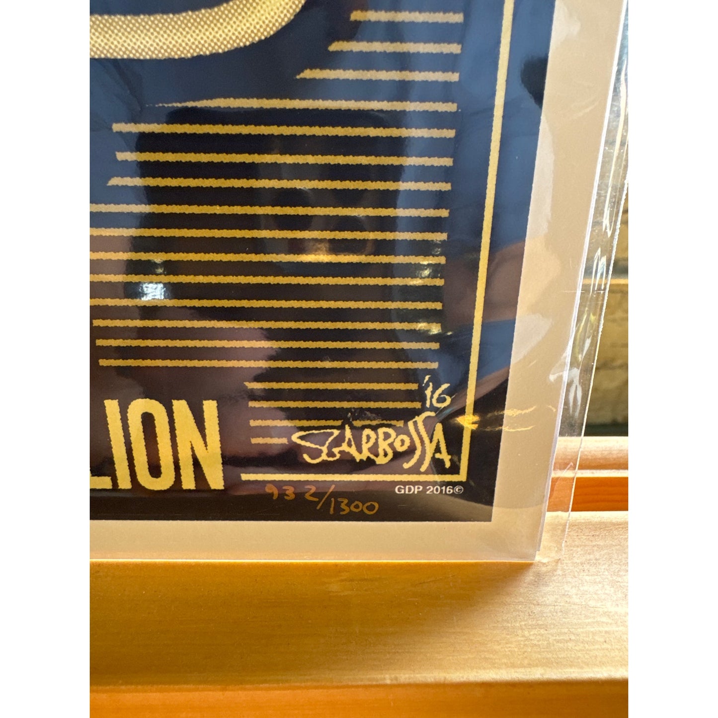 Dead & Co 6/10/16 Charlotte Sarbossa Poster 932 of 1300