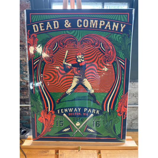 Dead & Co 7/15-16/16 Fenway Helton Poster 1963 of 2050