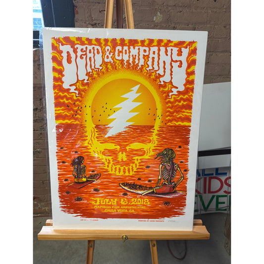 Dead & Co 2018 Chula Vista Leunig Poster 252 of 550