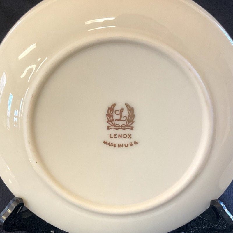 Vintage Lenox English Bone China Equestrian Plates - Set of 4