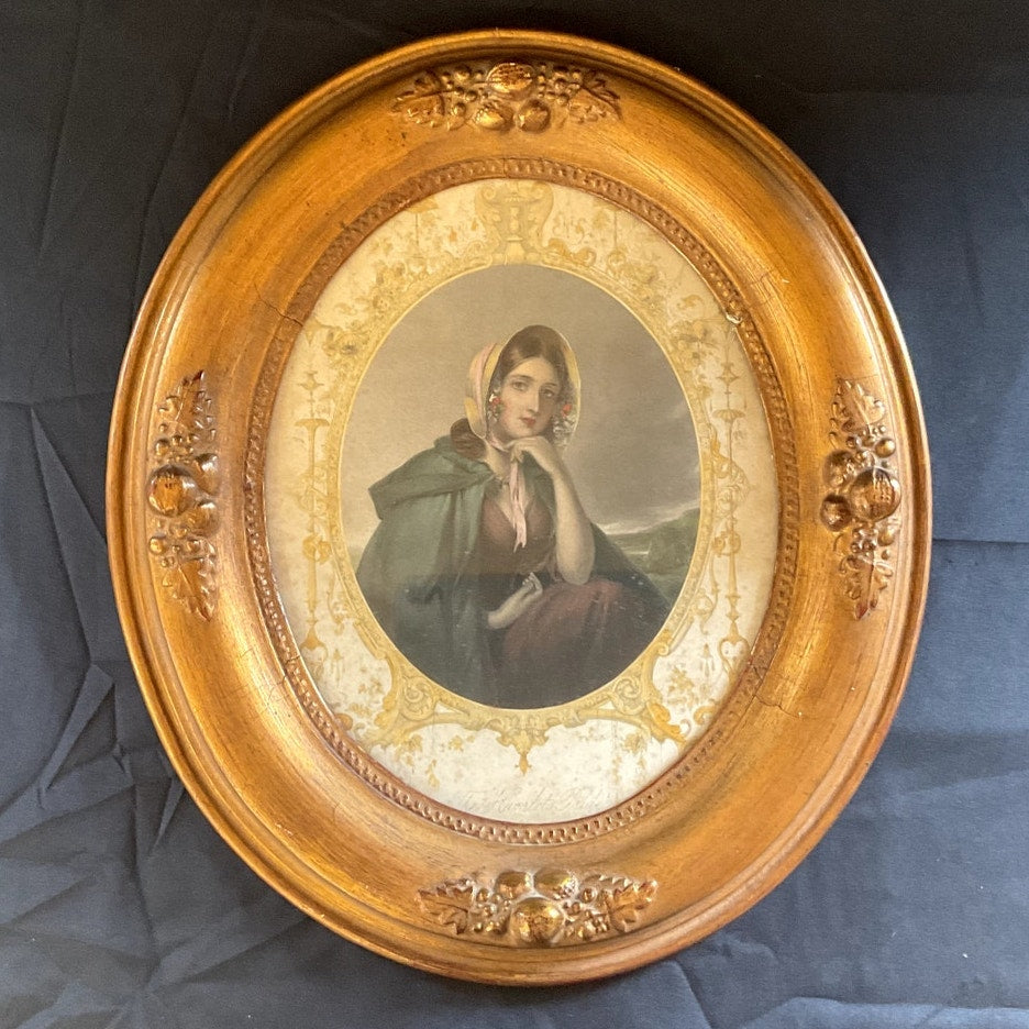 Antique Gold Gild Wood Frame