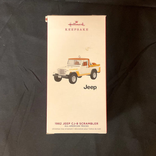 1982 Jeep CJ-8 Scrambler Metal 2019 Ornament