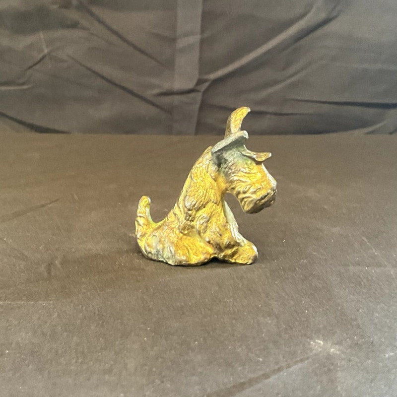 Scottie Dog Metal Figurine