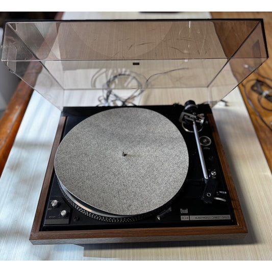 Vintage Dual 604 Electronic Direct Drive Turntable Record Player - Tested
