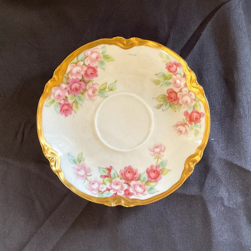 Vintage Haviland Porcelain Tea cup Saucer