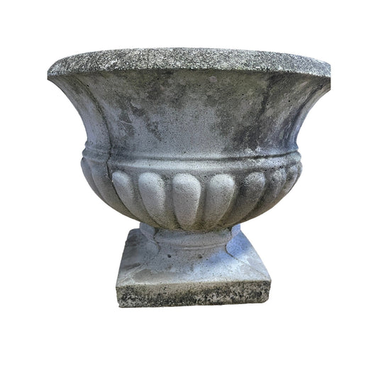 Early 20th Century Concrete Garden Urn